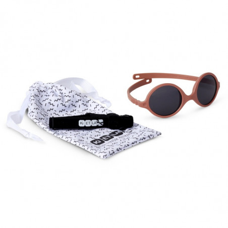 Lunettes de soleil Diabola 2.0 0-1 an KI ET LA Terracotta