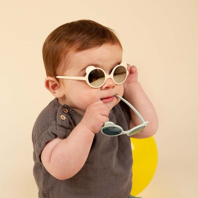 Lunettes de soleil Ourson 0-1 an KI ET LA Crème