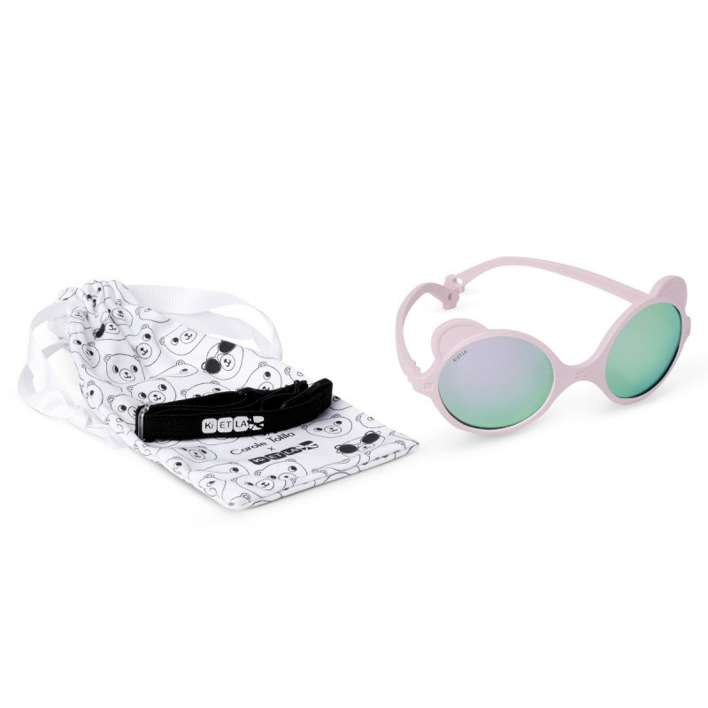 Lunettes de soleil Ourson 0-1 an KI ET LA Rose pale