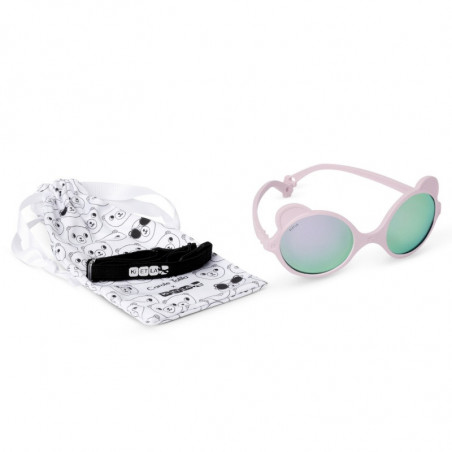 Lunettes de soleil Ourson 0-1 an KI ET LA Rose pale