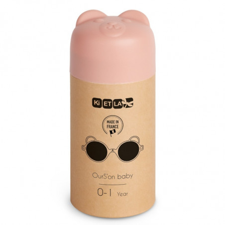 Lunettes de soleil Ourson 0-1 an KI ET LA Rose pêche