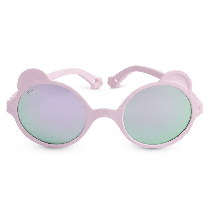 Lunettes de soleil Ourson 1-2 ans KI ET LA Rose pale