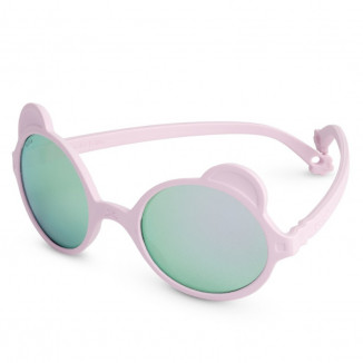 Lunettes de soleil Ourson 1-2 ans KI ET LA Rose pale