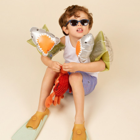 Lunettes de soleil Wazz 1-2 ans KI ET LA Bleu denim