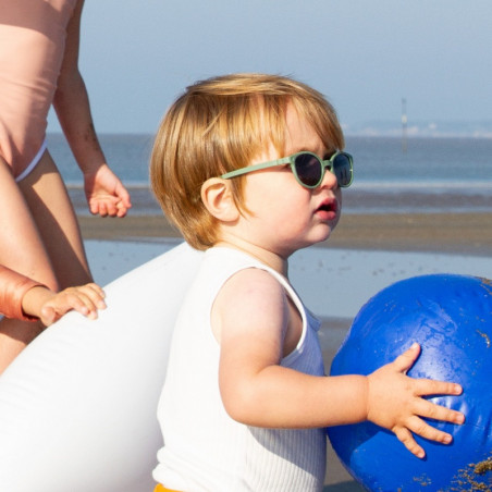 Lunettes de soleil Wazz 1-2 ans KI ET LA Kaki