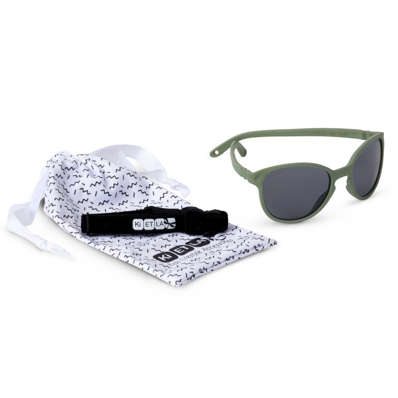 Lunettes de soleil Wazz 1-2 ans KI ET LA Kaki
