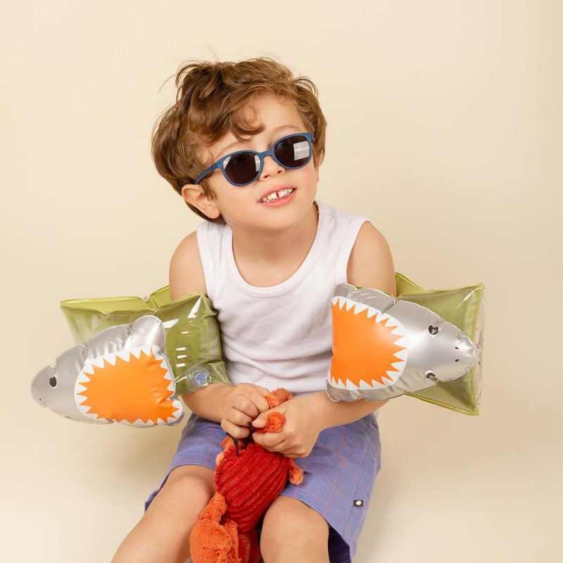 Lunettes de soleil Wazz 2-4 ans KI ET LA Bleu denim