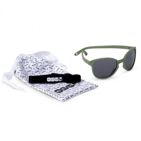 Lunettes de soleil Wazz 2-4 ans KI ET LA Kaki