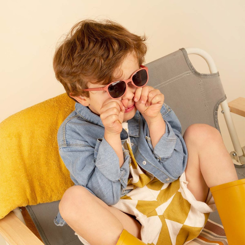 Lunettes de soleil Wazz 2-4 ans KI ET LA Terracotta