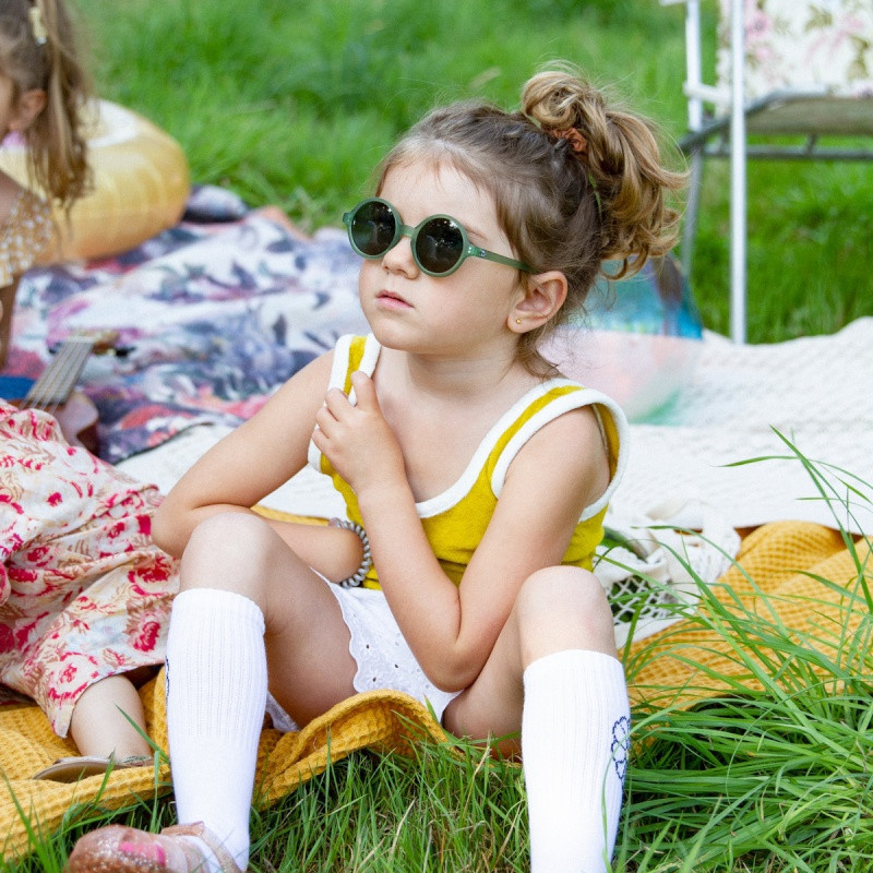 Lunettes de soleil Woam 0-2ans KI ET LA Vert bouteille