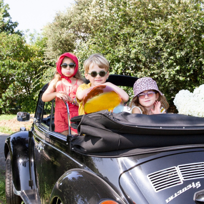 Lunettes de soleil Woam 0-2ans KI ET LA Bleu ciel