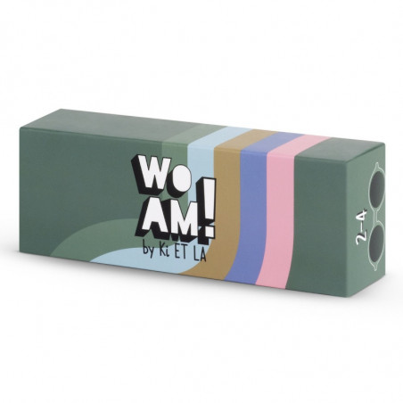 Lunettes de soleil Woam 2-4ans KI ET LA Vert bouteille