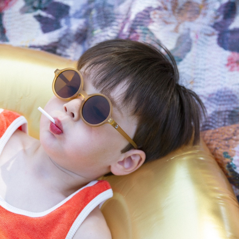 Lunettes de soleil Woam 4-6ans KI ET LA Brun