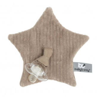 Doudou et attache-sucette Sense BABY'S ONLY Clay