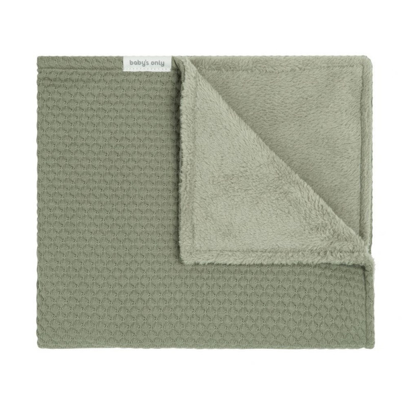Couverture de berceau doublée BABY'S ONLY Sky Urban green