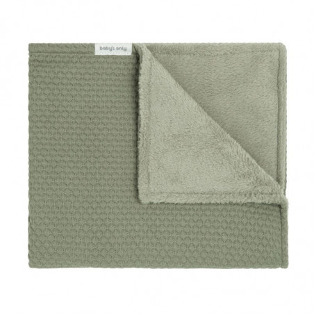 Couverture de berceau doublée BABY'S ONLY Sky Urban green