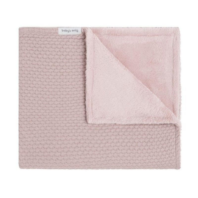 Couverture de berceau doublée BABY'S ONLY Sky Rose