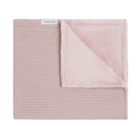 Couverture de berceau doublée BABY'S ONLY Sky Rose