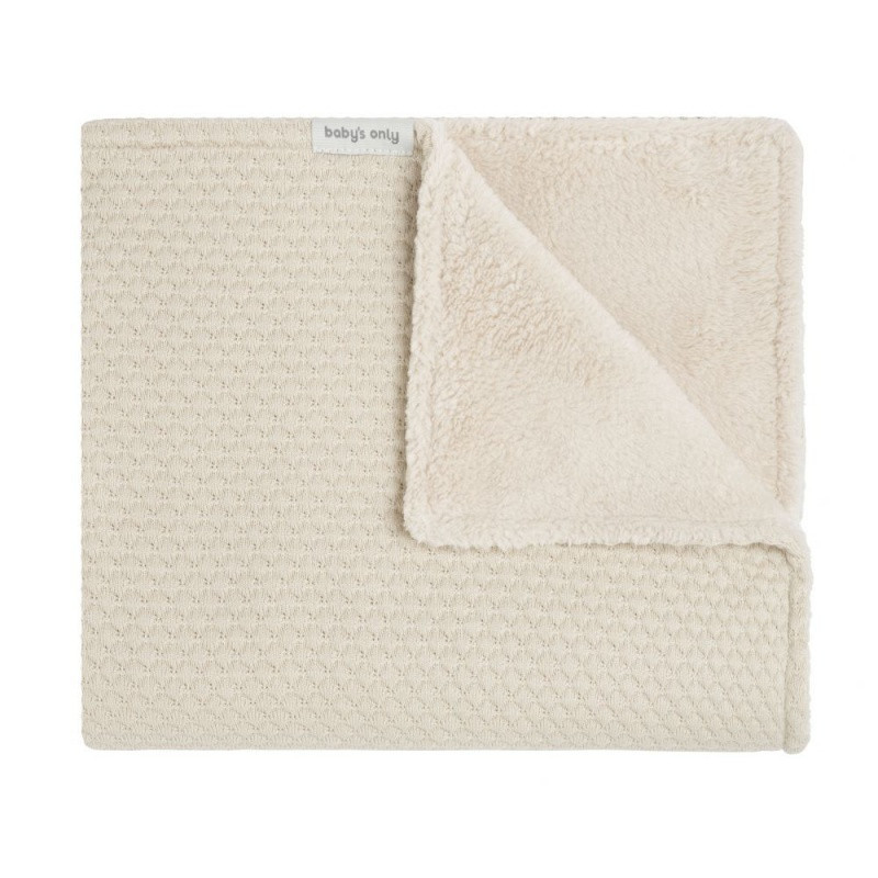Couverture de lit doublée BABY'S ONLY Sky Beige