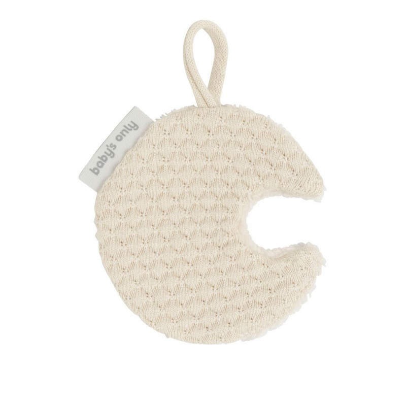 Doudou et attache-sucette BABY'S ONLY Sky Beige