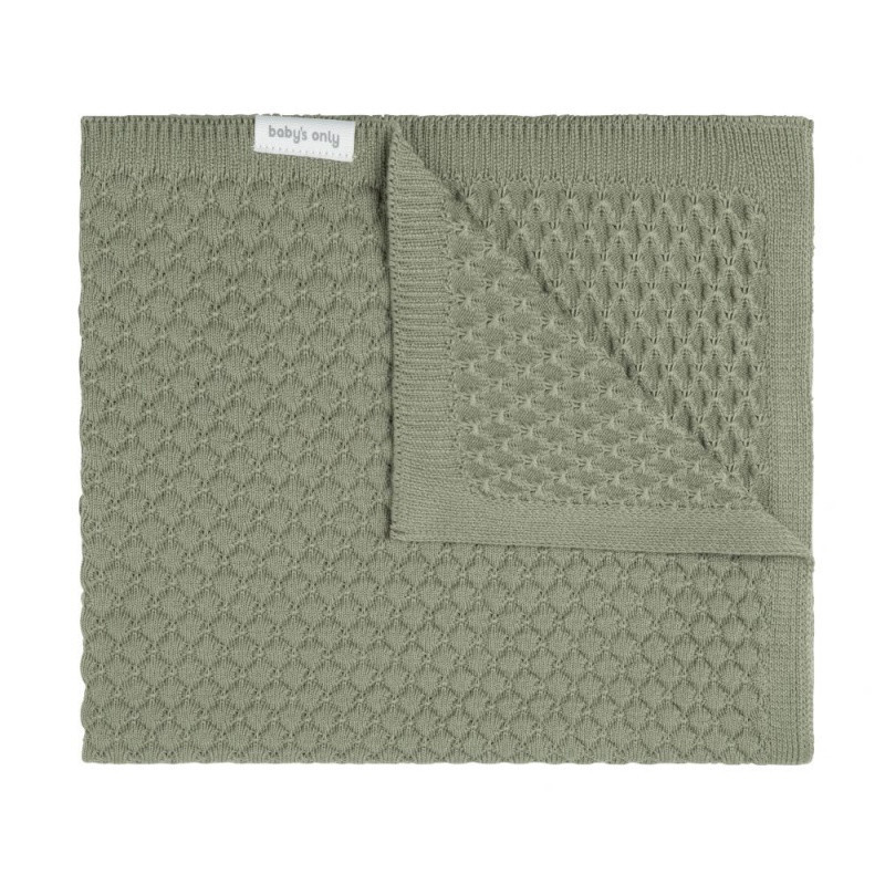 Couverture de berceau BABY'S ONLY Sky Urban green