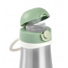 Gourde en inox 350ml + anse BEABA Vert sauge