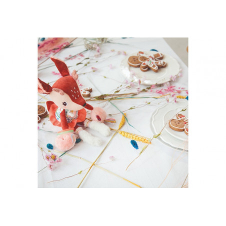 Peluche d’activités Stella le faon LES LILLIPUTIENS