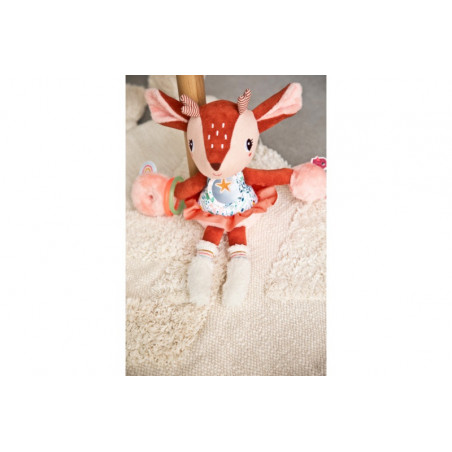 Peluche d’activités Stella le faon LES LILLIPUTIENS