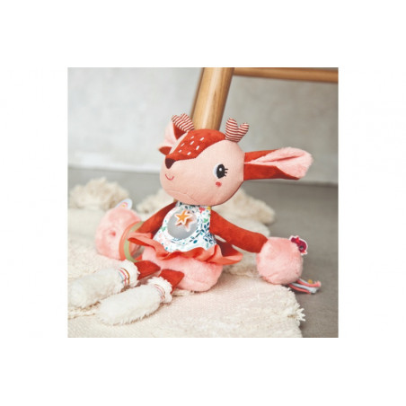 Peluche d’activités Stella le faon LES LILLIPUTIENS