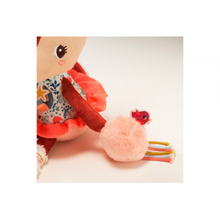 Peluche d’activités Stella le faon LES LILLIPUTIENS