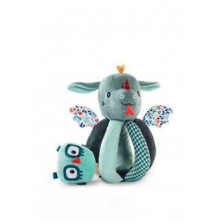 Hochet à poignées Joé le dragon LES LILLIPUTIENS