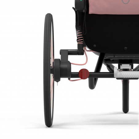 Pack siège pour poussette Zéno Sport CYBEX Silver pink