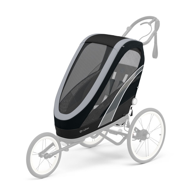 Pack siège pour poussette Zéno Sport CYBEX All black