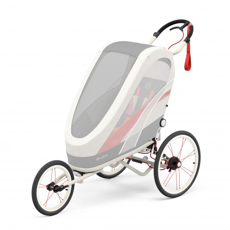 Châssis de poussette Zéno Sport CYBEX Crème/détails oranges