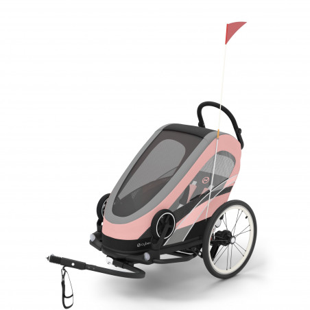 Poussette Zéno Bike One Box CYBEX Silver pink