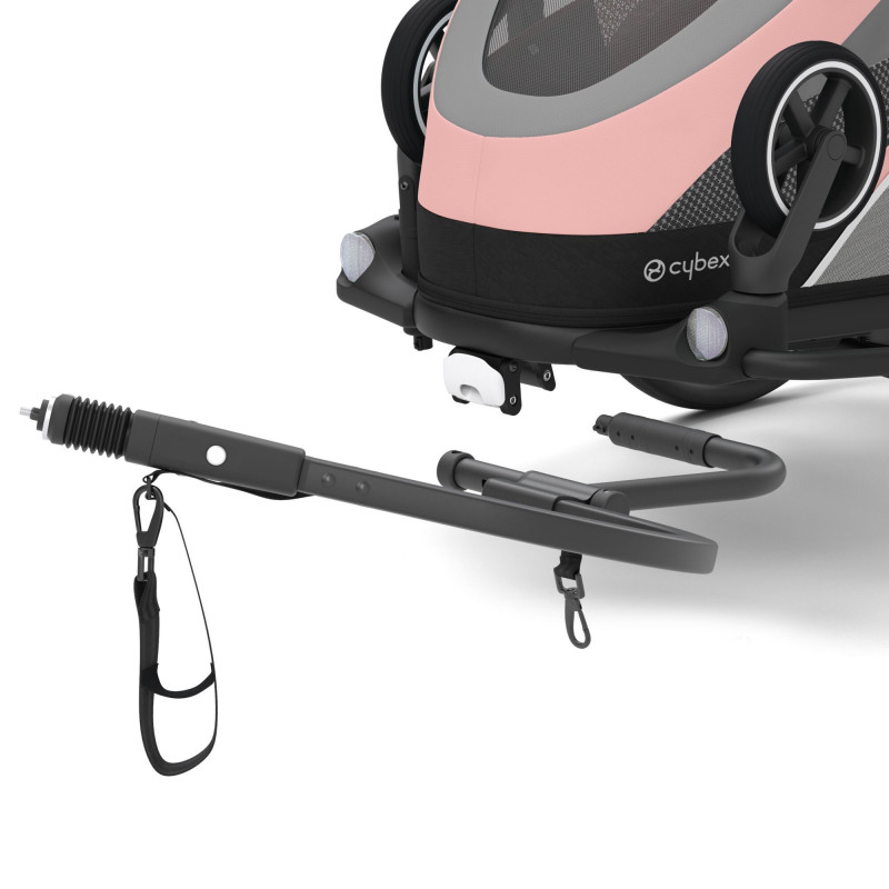 Poussette Zéno Bike One Box CYBEX Silver pink