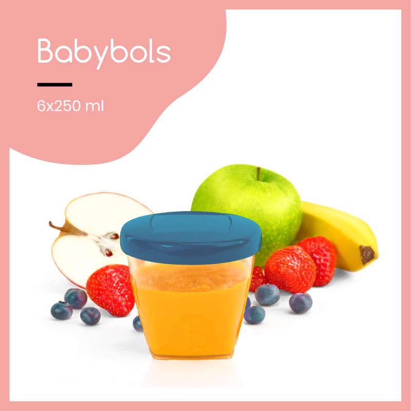 Lot de 6 Babybols 250ml BABYMOOV