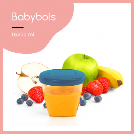 Lot de 6 Babybols 250ml BABYMOOV