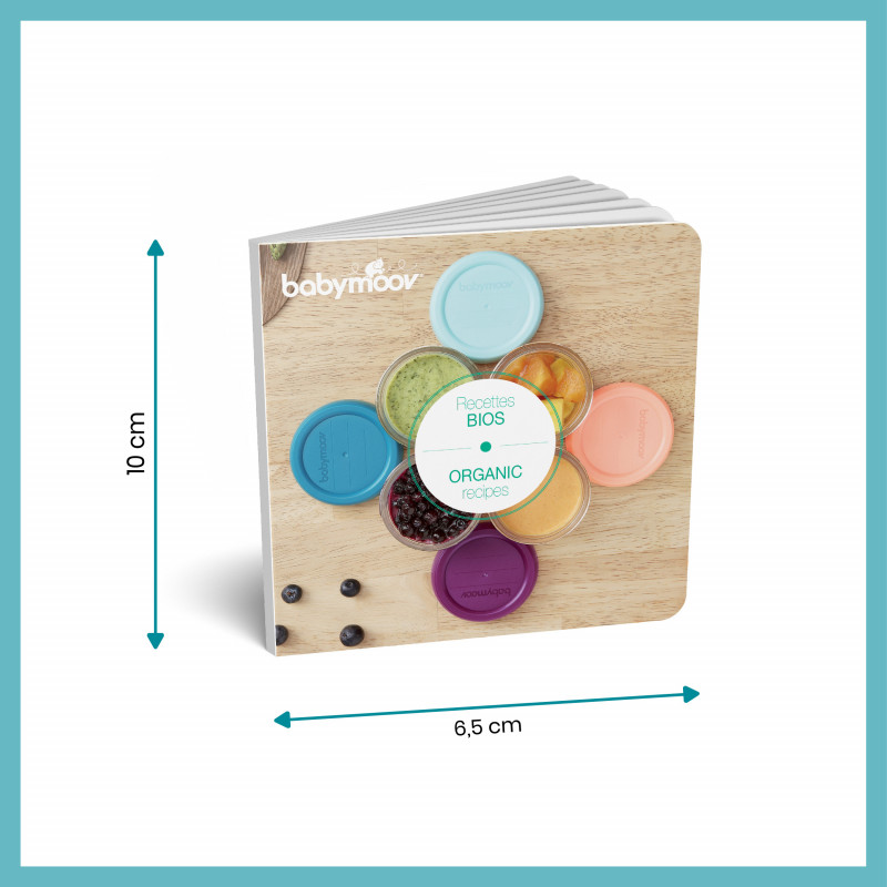 Multiset Babybols en verre + livre de recettes BABYMOOV