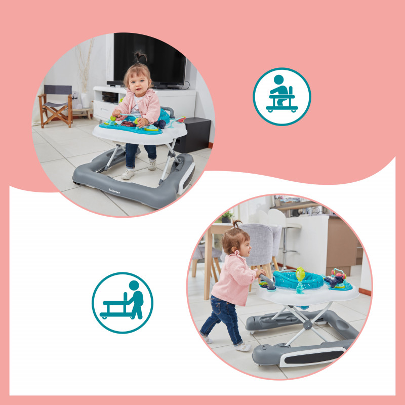 Trotteur 5-en-1 BABYMOOV Bleu