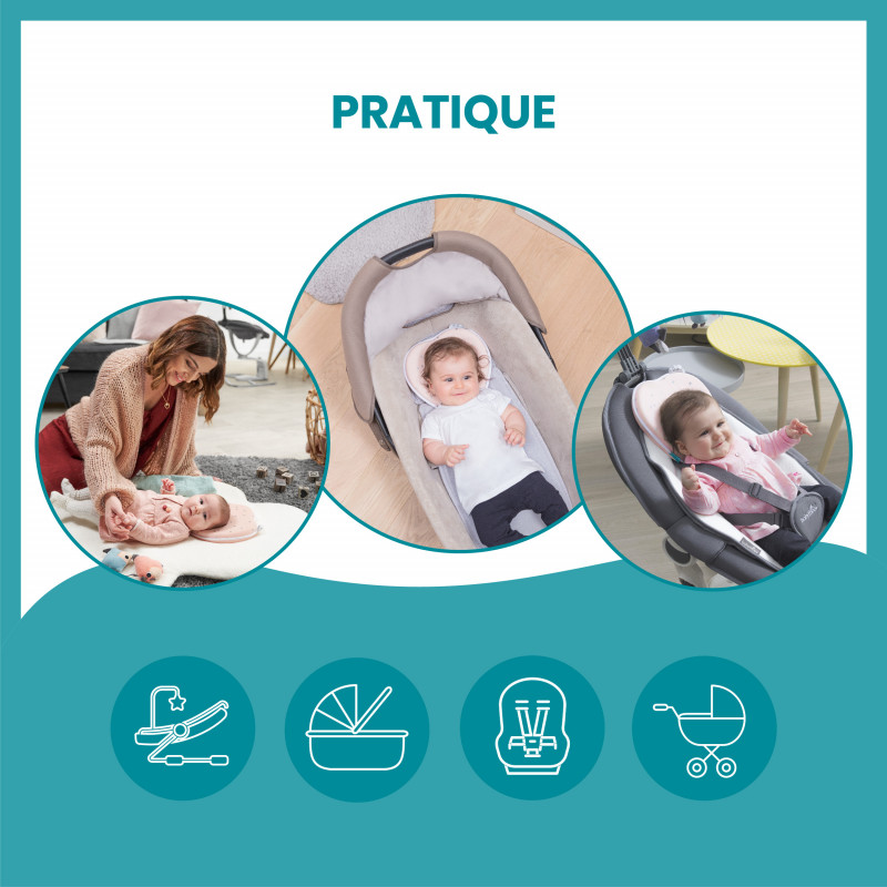 Coussin Lovenest Original BABYMOOV Pinky