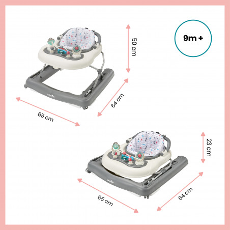 Trotteur 2 en 1 BABYMOOV Zinc