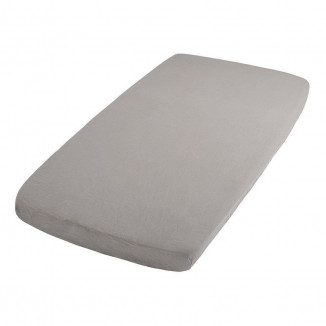 Drap-housse lit 60x120 BABY'S ONLY Breeze Urban taupe
