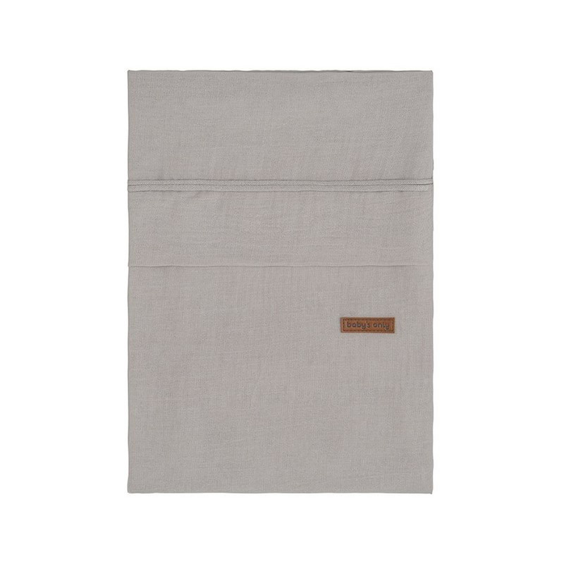 Housse de couette 100x135 BABY'S ONLY Breeze Urban taupe