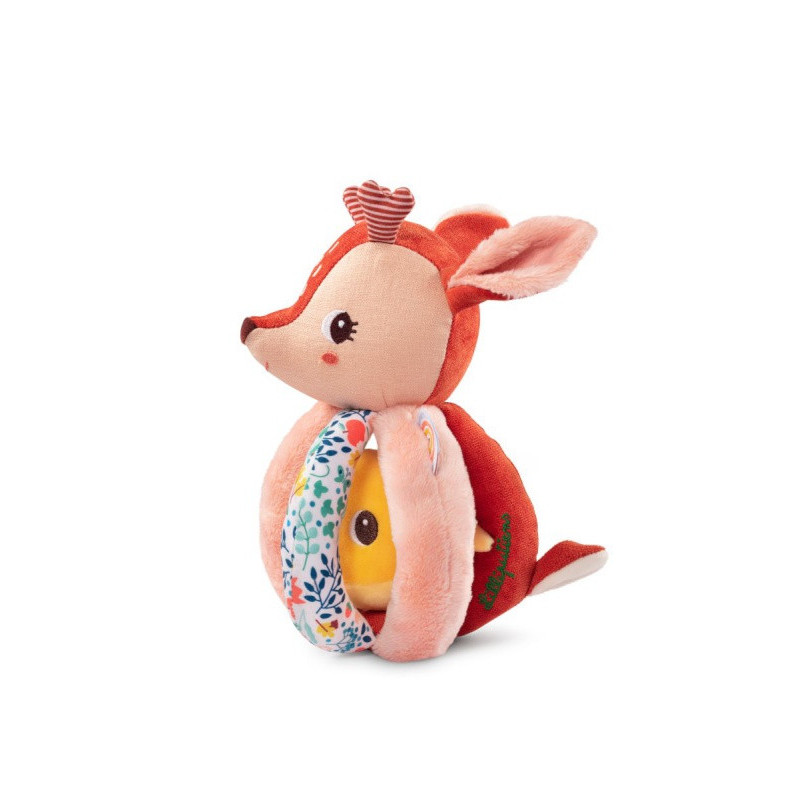 Hochet à poignées Stella le faon LES LILLIPUTIENS