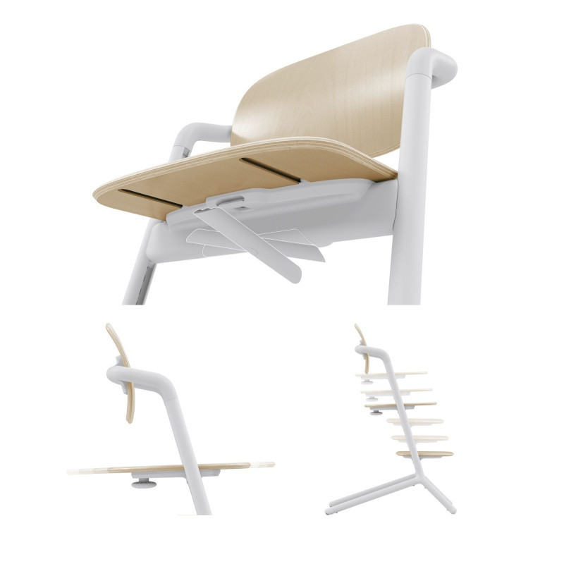 Chaise-haute Lemo 2 CYBEX Sand white