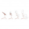Chaise-haute Lemo 2 3en1 CYBEX Pearl pink