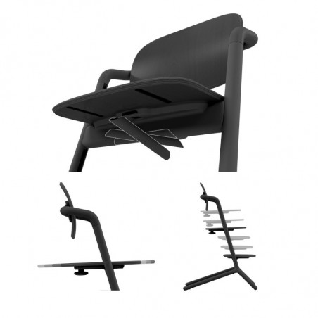 Chaise-haute Lemo 2 3en1 CYBEX Stunning black