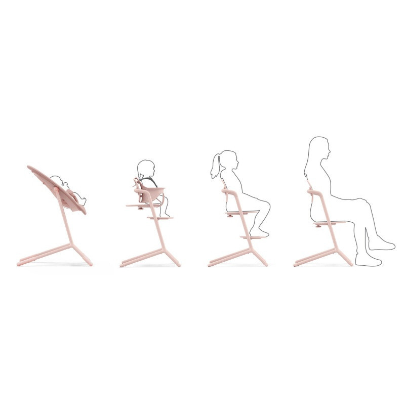 Transat Bouncer Gold CYBEX Pearl pink