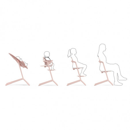 Transat Bouncer Gold CYBEX Pearl pink